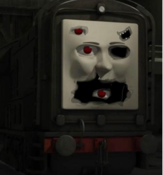 Diesel sodor fallout by EpicGriffinTotally on DeviantArt