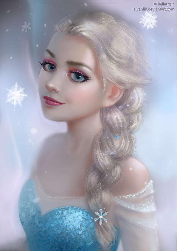 Elsa (Frozen) by Elvanlin