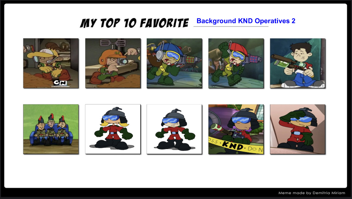Knd Remote My Top 10 Favorite KND Operatives 2 by Omiteo777 on DeviantArt