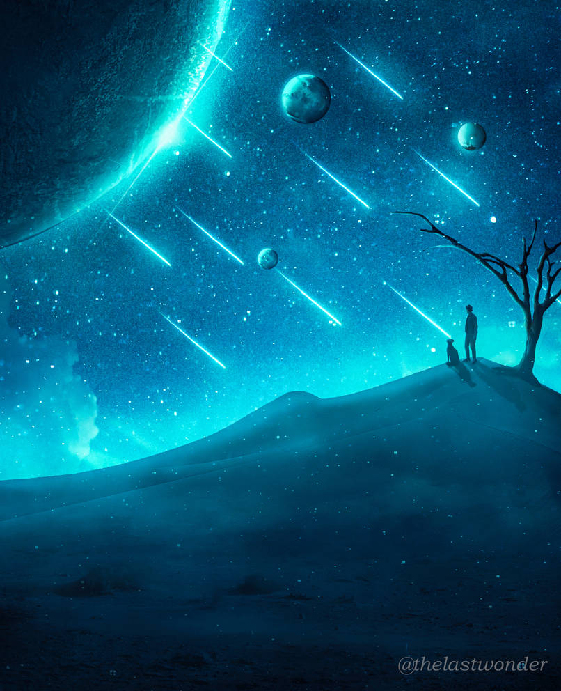 Falling stars by thelastwonder31 on DeviantArt