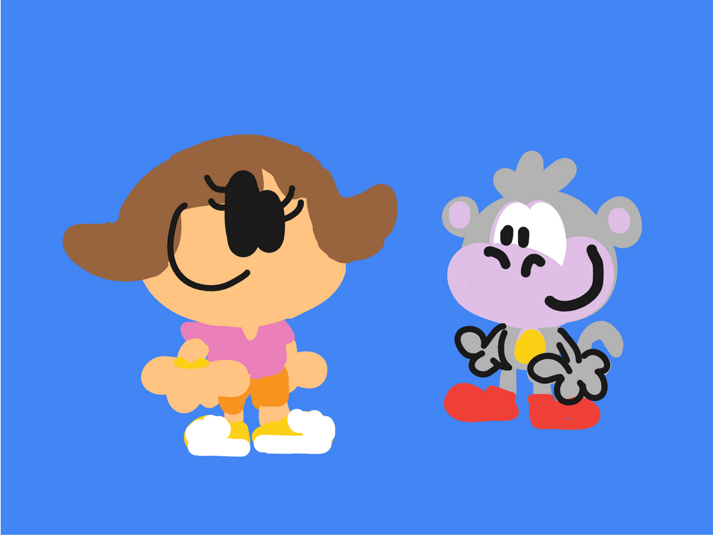 Dora and Boots by ThisIsOokie on DeviantArt