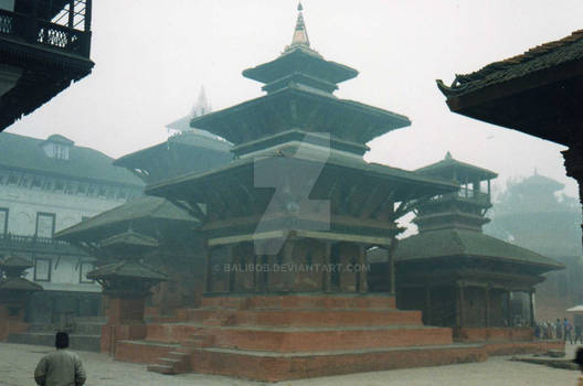 Hazy Kathmandu