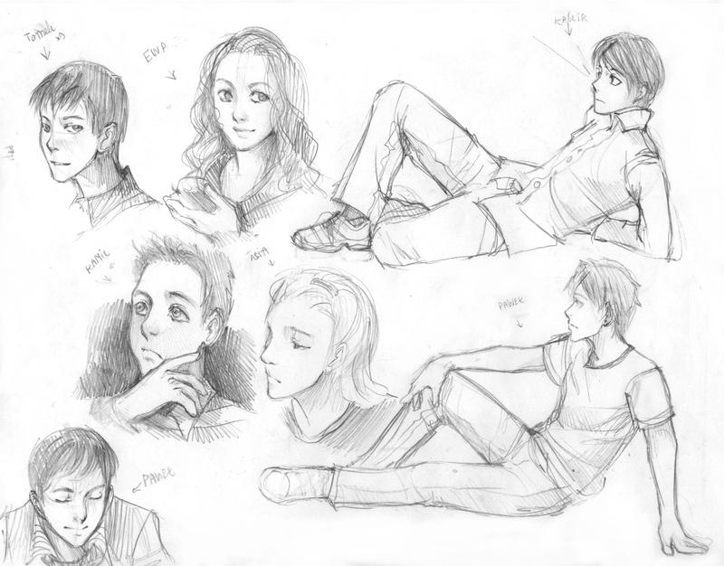 schoolmates sketches