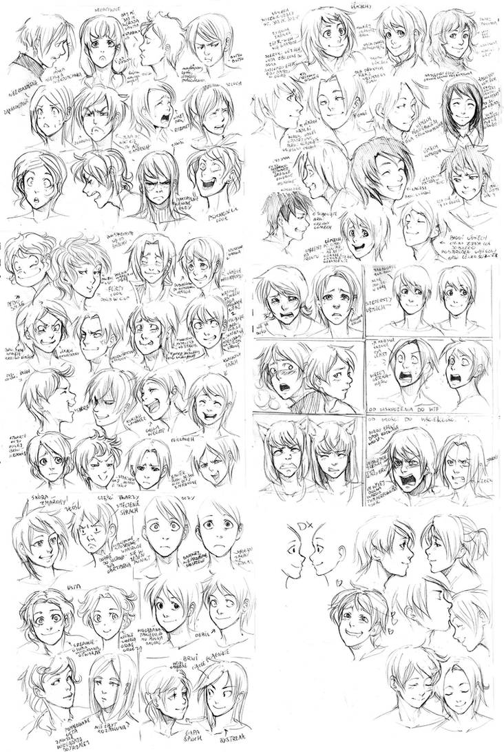 74 expressions instant by Razurichan