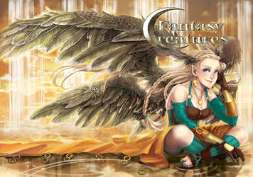 FantasyCreatures Artbook Cover