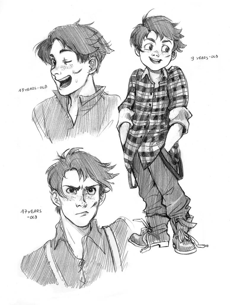 character design exercise by Razurichan on DeviantArt