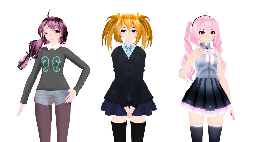 New Mmd MMD:Remake again and a new model again by MacyStarMoon on DeviantArt