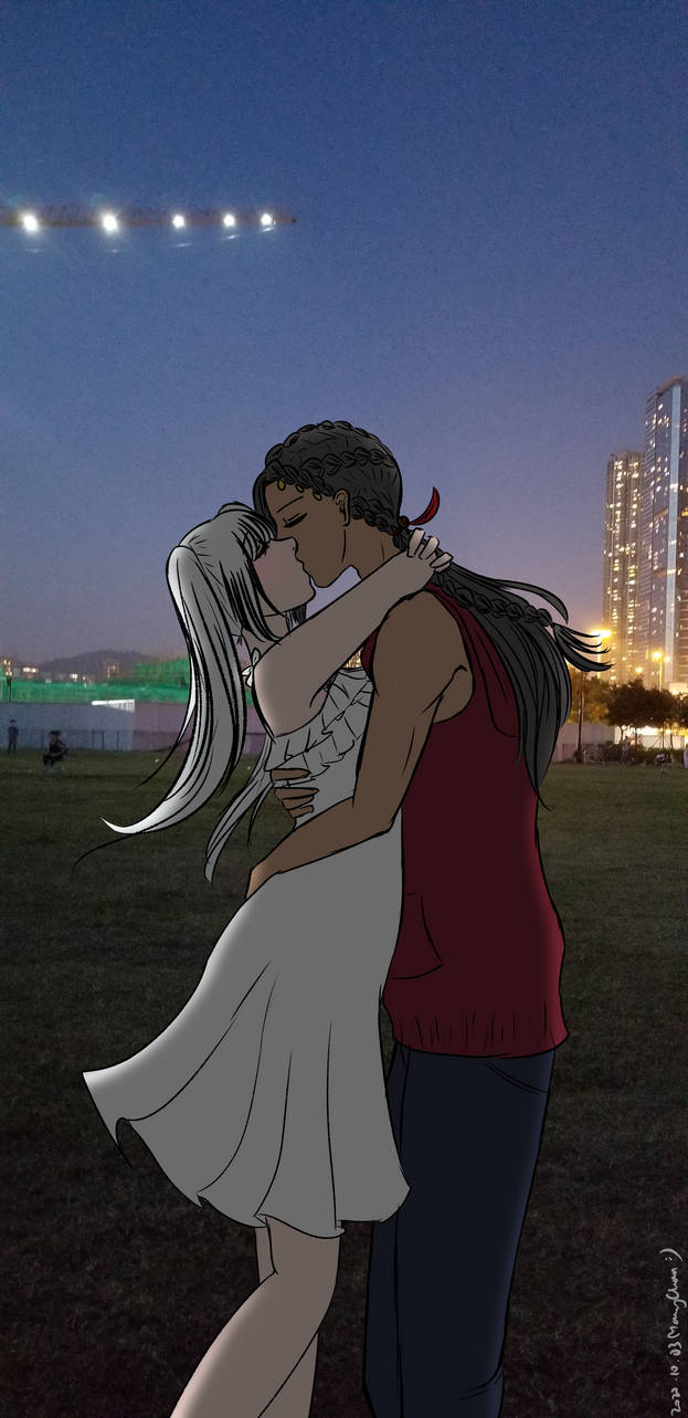 Kiss Deviantart Kiss like a romantic couple by MacyStarMoon on DeviantArt