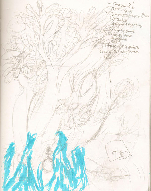 Distorted Plant Drawings Weird Plant Sketch 1 by FreeTheCows on DeviantArt