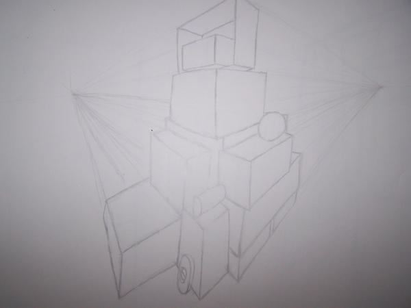 Two point perspective by FreeTheCows on DeviantArt