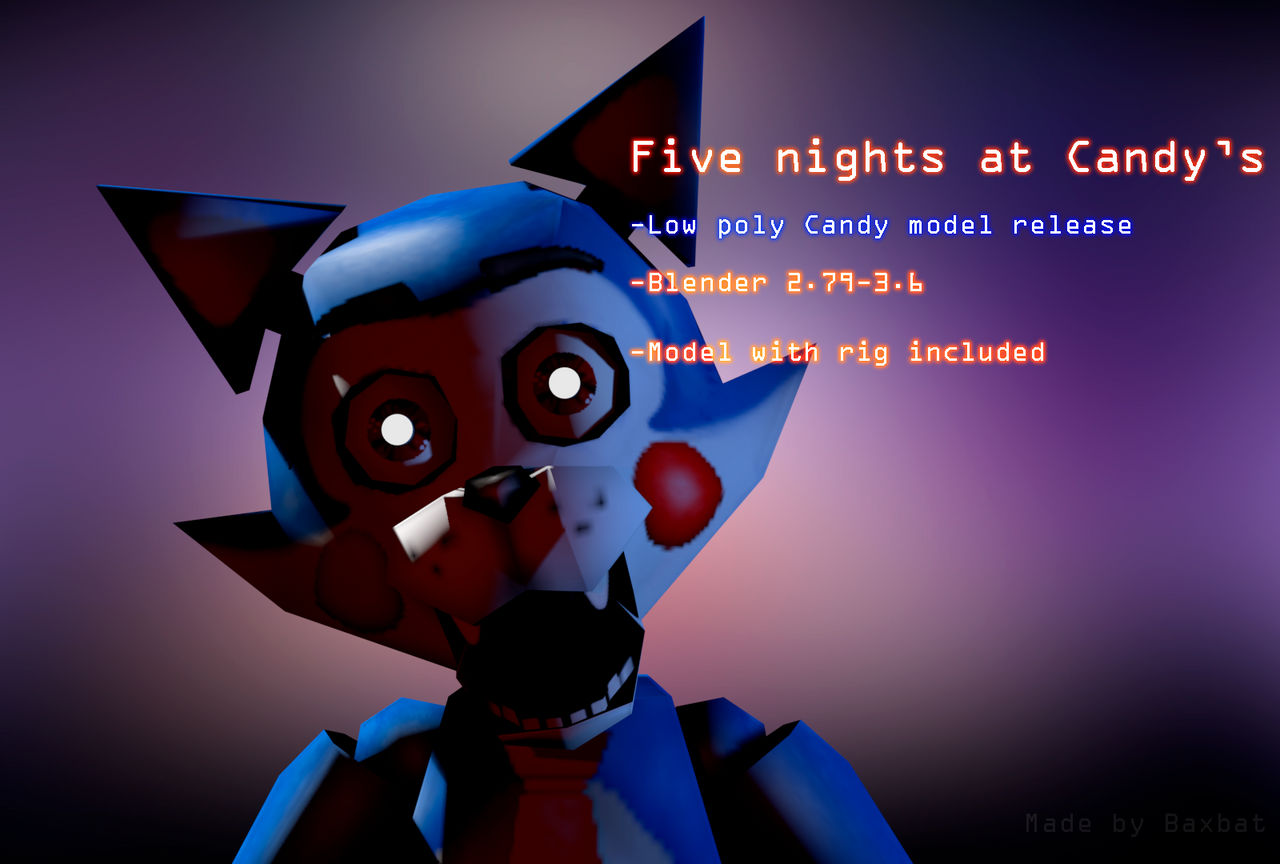Five nights at Candy ber pole x five nights at Candy 2 x five