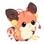 #040 Lucky Fox Floof-Fluff Auction (Closed!) by Sunshineshiny