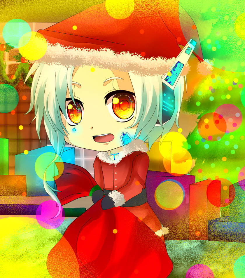 Cyber Santa Simple cyber santa by bakaOpanda on DeviantArt