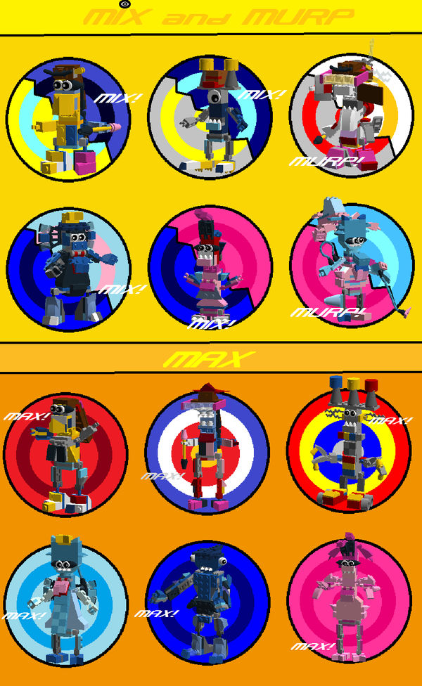 Mixels Murp Romp Deviantart LEGO The Mixels Show Mix Max Murp by Luqmandeviantart2000 on DeviantArt