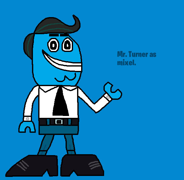 Mr Mixel Mixels: Mr. Turner as mixel by Luqmandeviantart2000 on DeviantArt