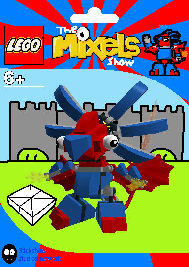 LEGO The Mixels Show: Drazor Package Bag by Luqmandeviantart2000 on ...