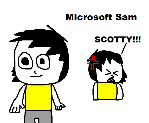 Microsoft Sam by Luqmandeviantart2000 on DeviantArt