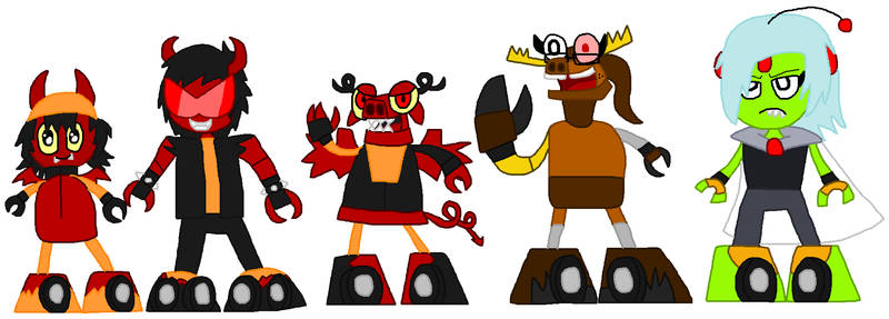 Mixels: 50FW: Demonicons, Oaklin and Cosmina