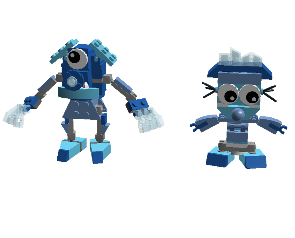 LDD Mixels: Blower-Bubbies Models (expect Lathy) by Luqmandeviantart2000