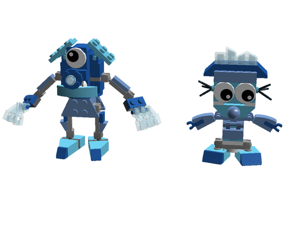 LDD Mixels: Blower-Bubbies Models (expect Lathy) by Luqmandeviantart2000