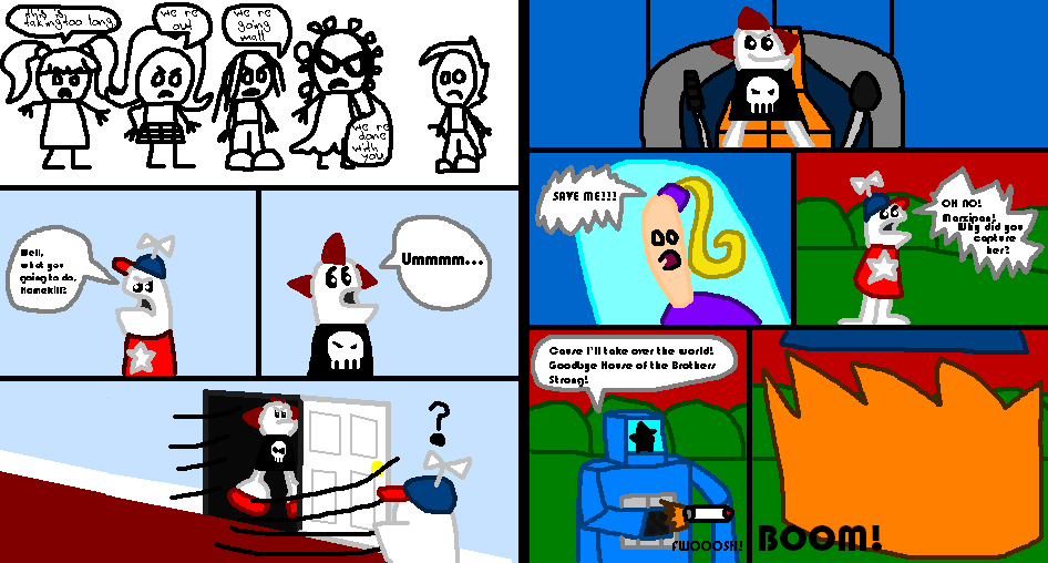 Homestar Runner: Marzipan's Captured page 5 and 6