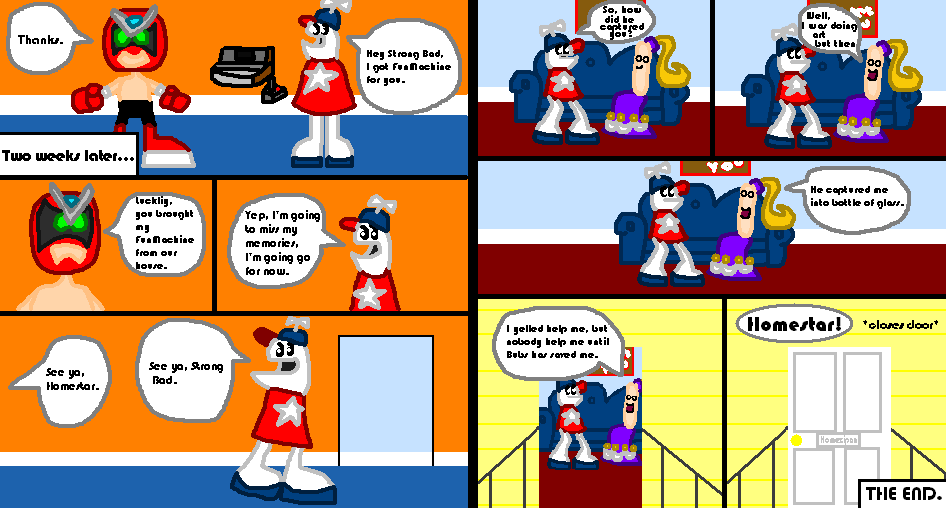 Homestar Runner: Marzipan's Captured page 9 and 10