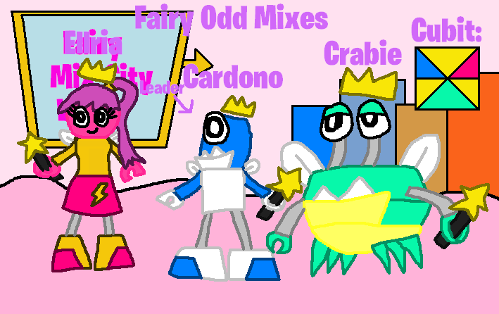 Mixels: OC's tribes: Fairy Odd Mixes