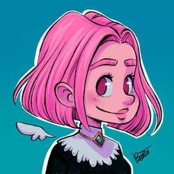 Pink Hair Girl