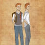 Fred and George Weasley