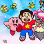 Steven, Diancie and Kirby