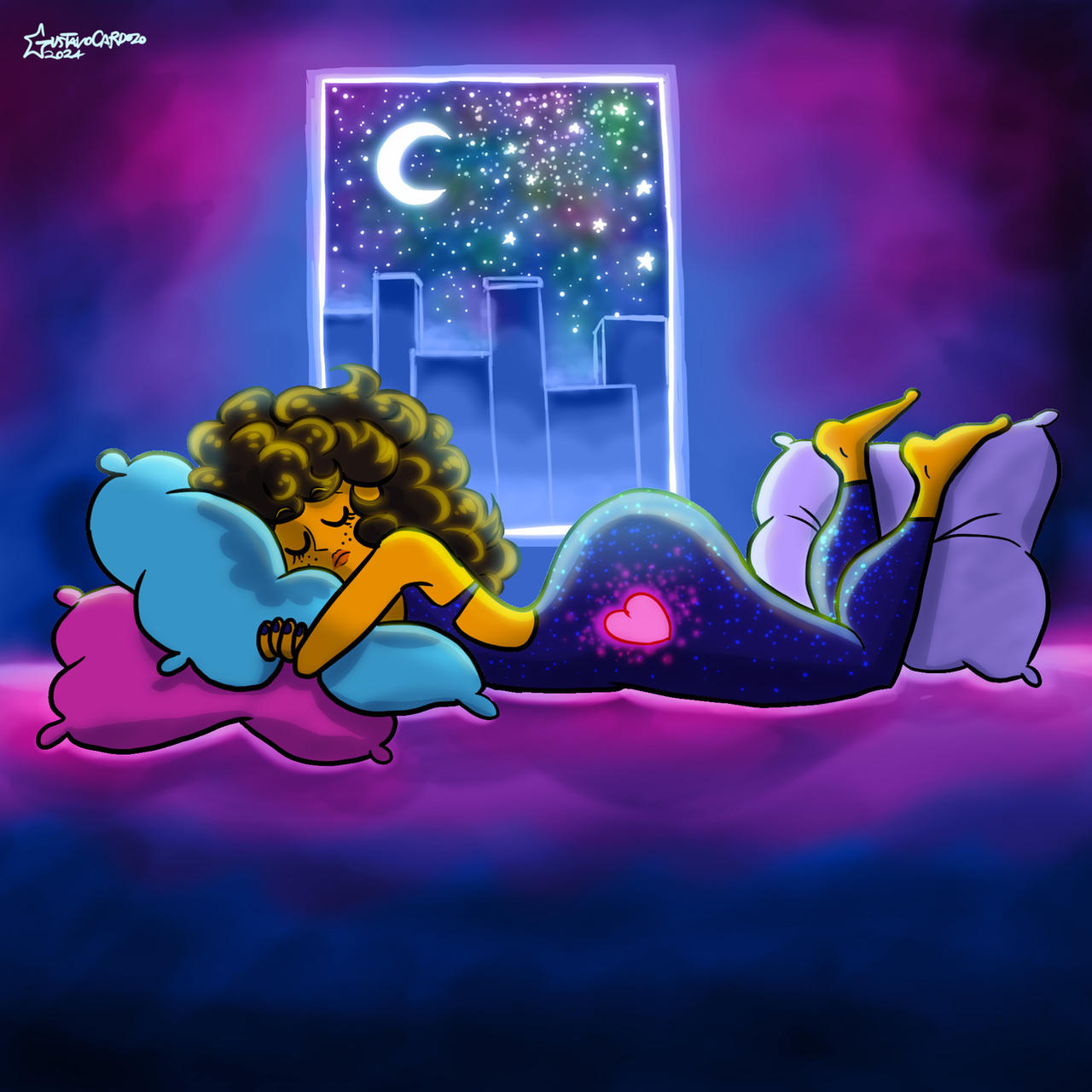 Deviantart Sleep Single Night Sleep (Redraw) by GustavoCardozo97 on DeviantArt
