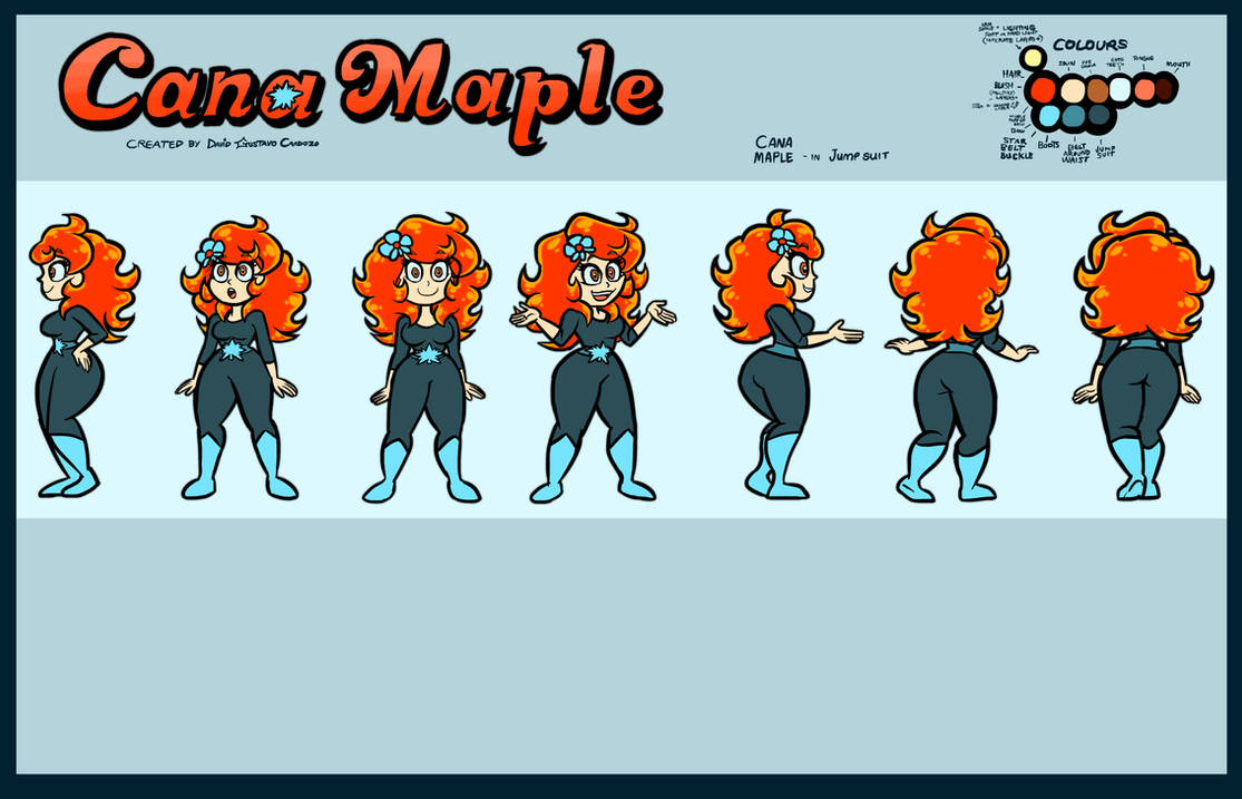 Cartoon Rotation Jump Reference Cana Mpale - Rotation - Jump suit form by GustavoCardozo97 on DeviantArt