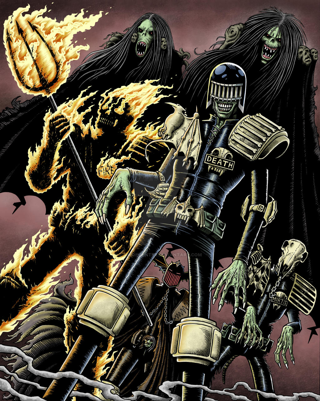 Judge Death By SimonPenter On DeviantArt judge-death-by-simonpenter-on-deviantart