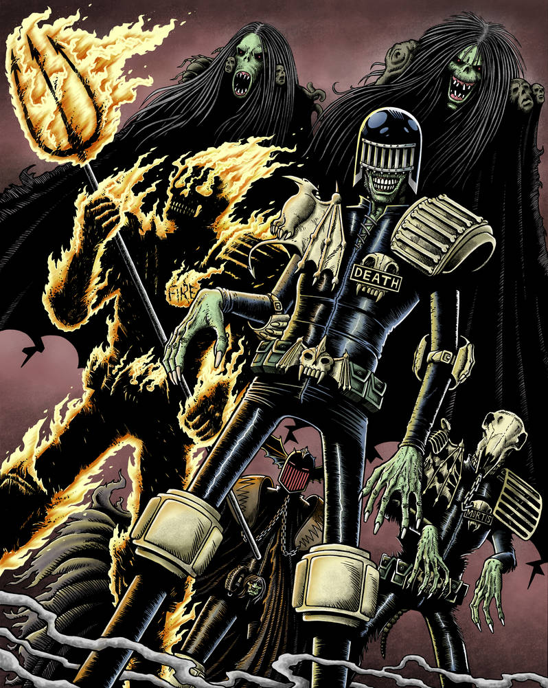 Judge Death by SimonPenter on DeviantArt