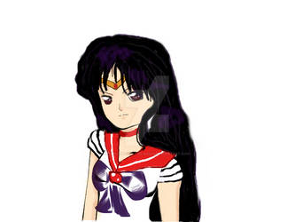 Sailor Mars WIP #3