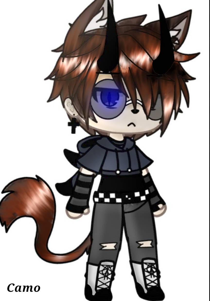 Wolf demon gacha boy by Dragongirlcamo on DeviantArt