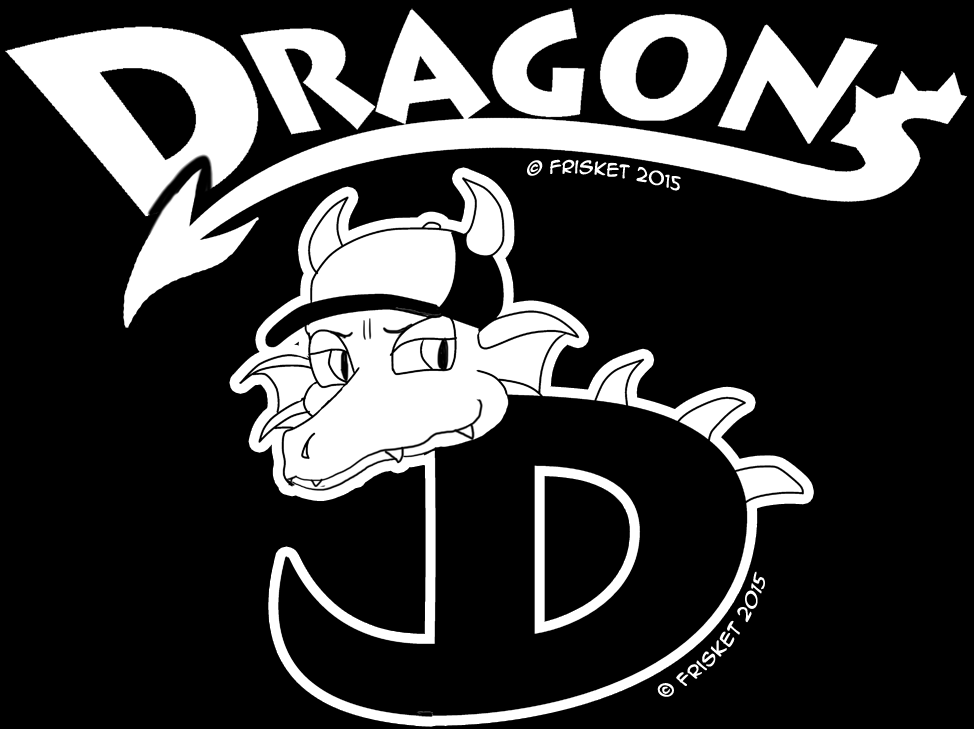 (Little League) Dragons - Shirt and Hat Logo