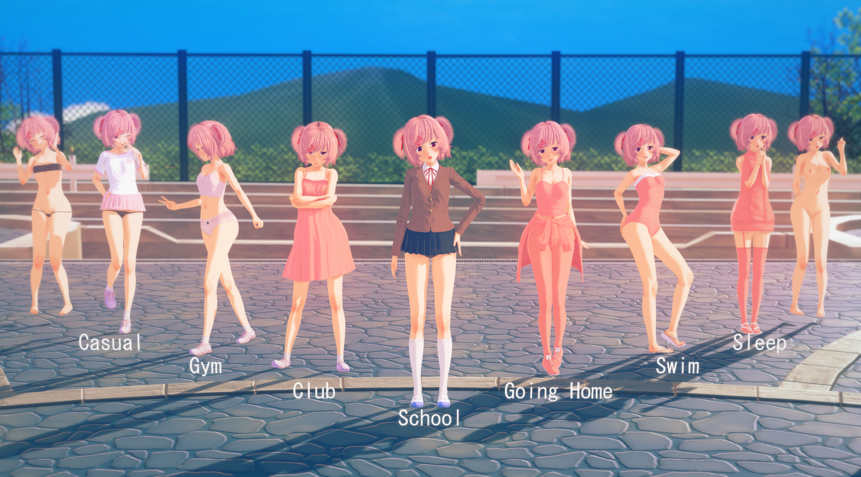 Natsuki Boot Natsuki's New Outfits by Elbeno on DeviantArt