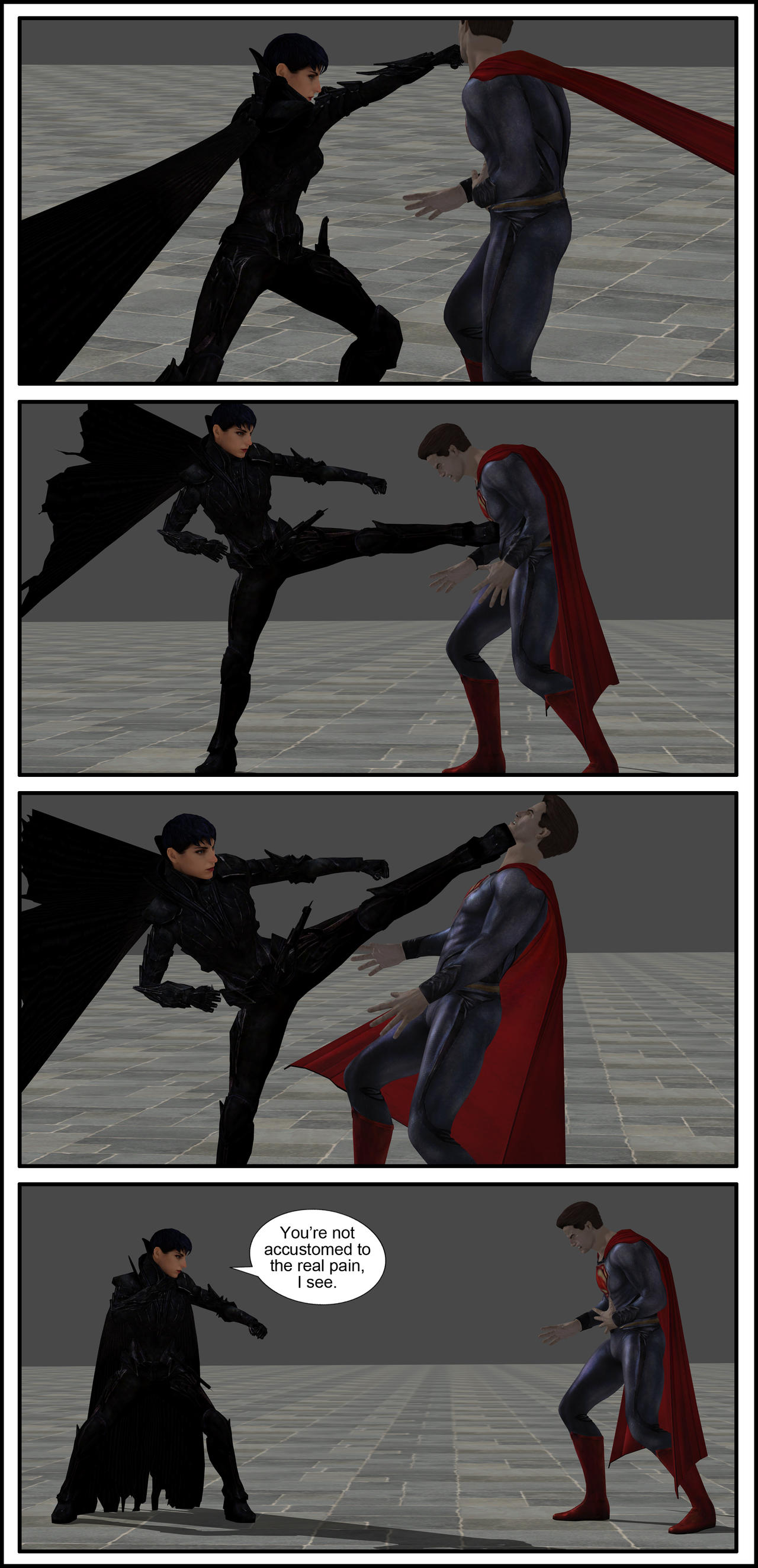 Faora vs Superman 15