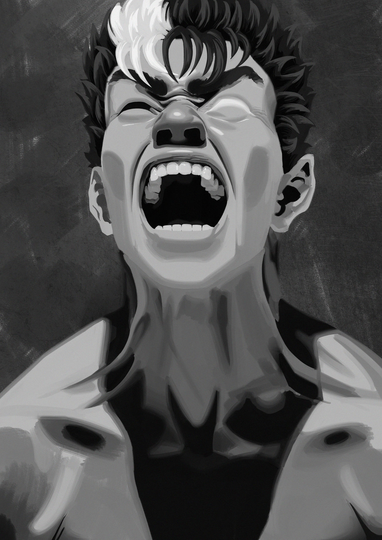 Guts' Rage! by SmajaArt on DeviantArt