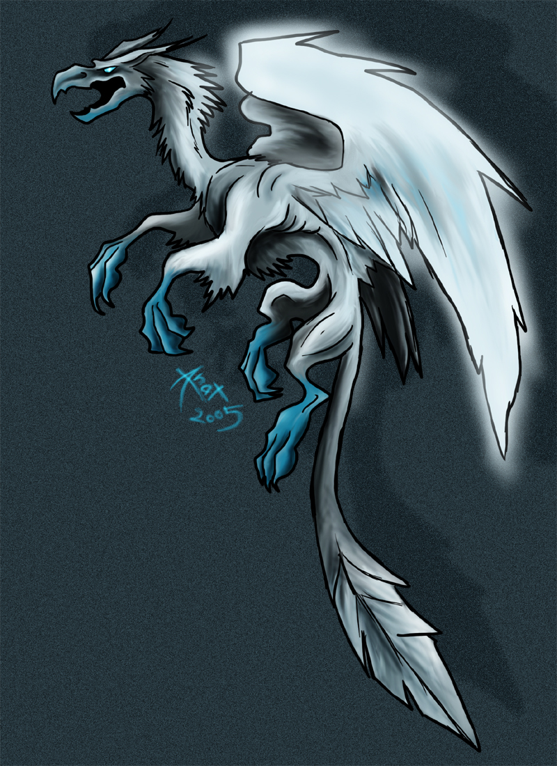 angelic dragon thing