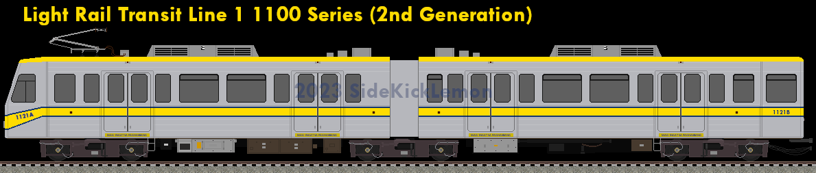 One Railway LRT-1 2nd Generation 1100 Class by nozomi788 on DeviantArt
