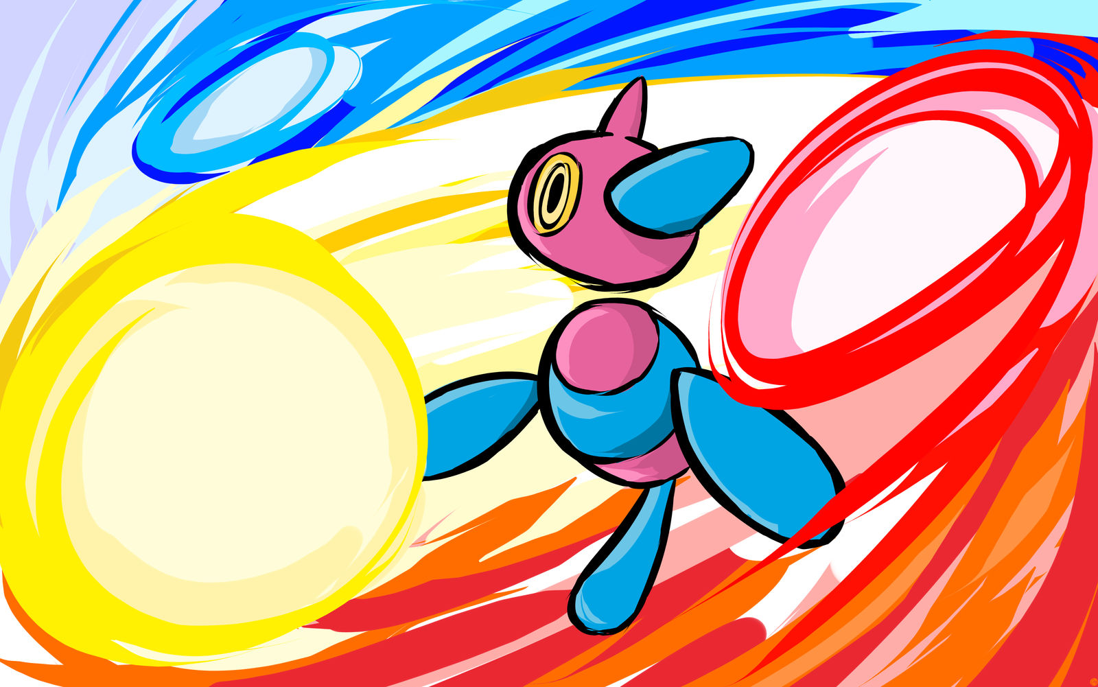 Porygon-Z | Tri-Attack by ishmam