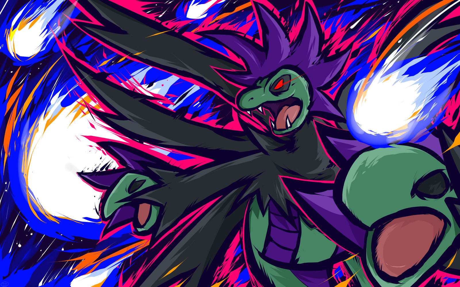 Shiny Hydreigon | Draco Meteor