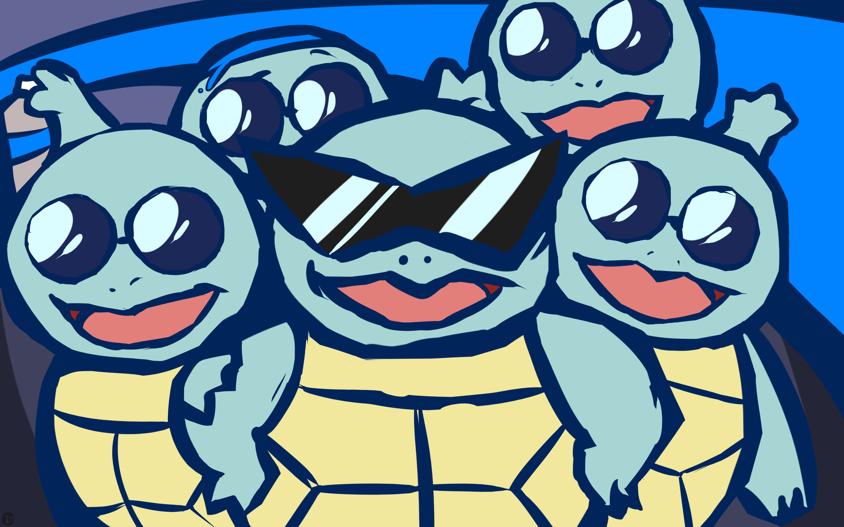 Here Comes The Squirtle Squad
