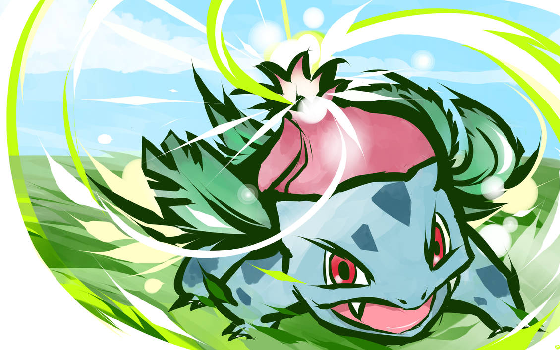 Ivysaur | Solar Beam by ishmam