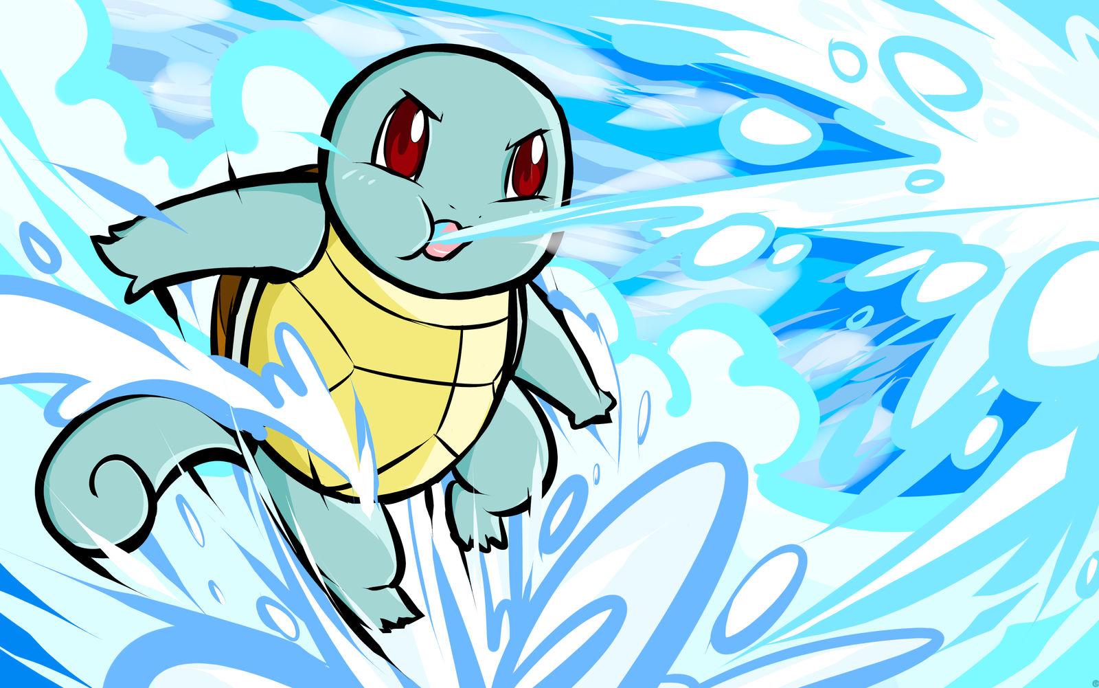 Squirtle | Bubble by ishmam
