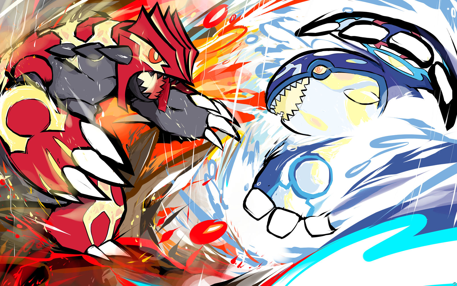 Primal Groudon Primal Kyogre By Ishmam On DeviantArt primal-groudon-primal-kyogre-by-ishmam-on-deviantart