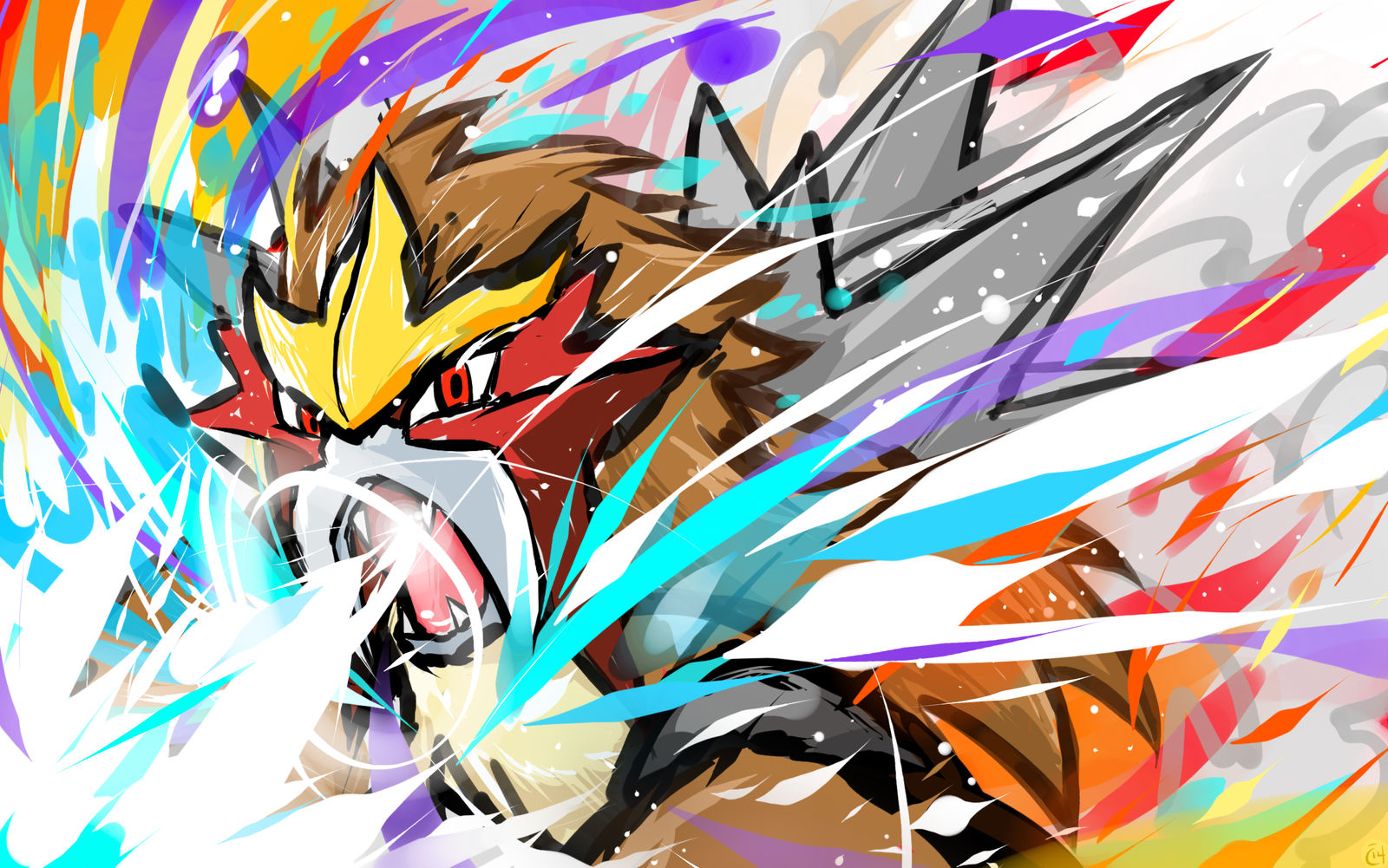 Entei Sacred Fire By Ishmam On DeviantArt entei-sacred-fire-by-ishmam-on-deviantart