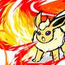 Shiny Flareon | Fire Spin